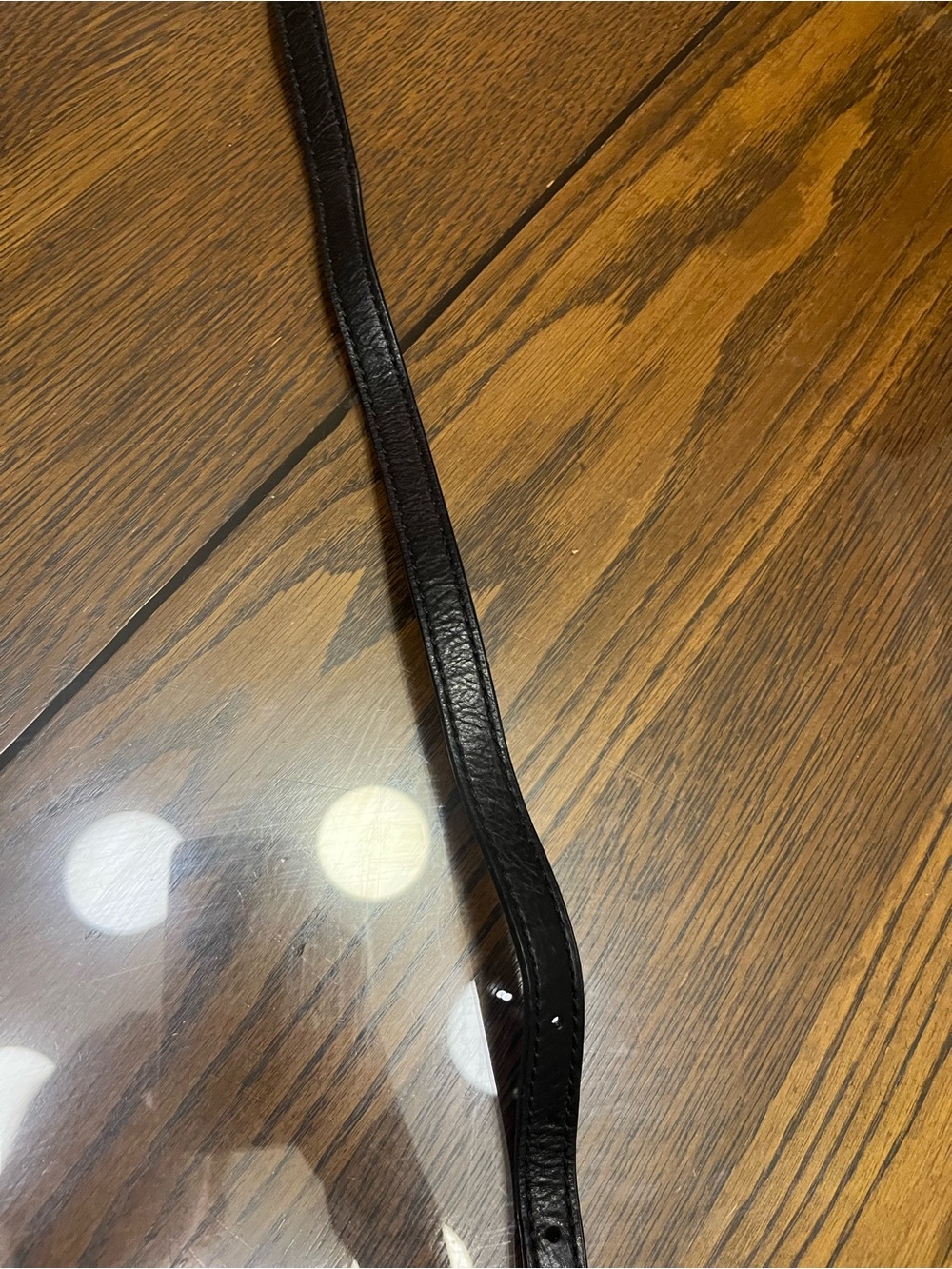Michael Kors Black Crossbody Purse Strap with Chain - Picture 3 of 8